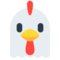 Chicken emoji on Mozilla